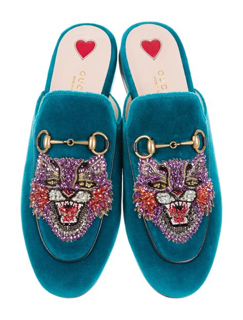 gucci princetown velvet slipper replica|gucci princetown slippers sale.